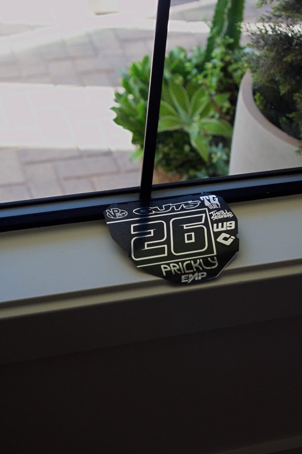 ODI plate decal