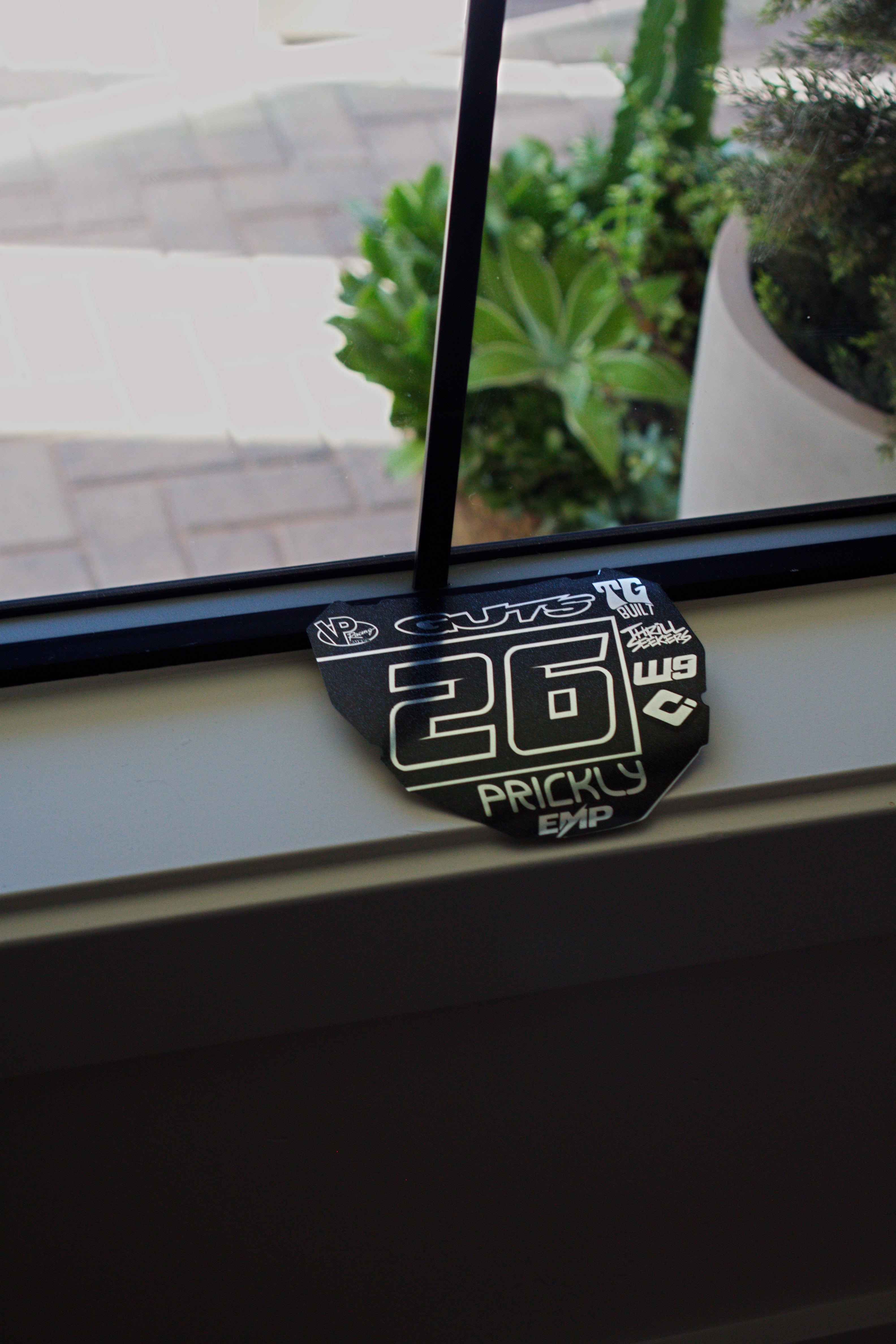ODI plate decal