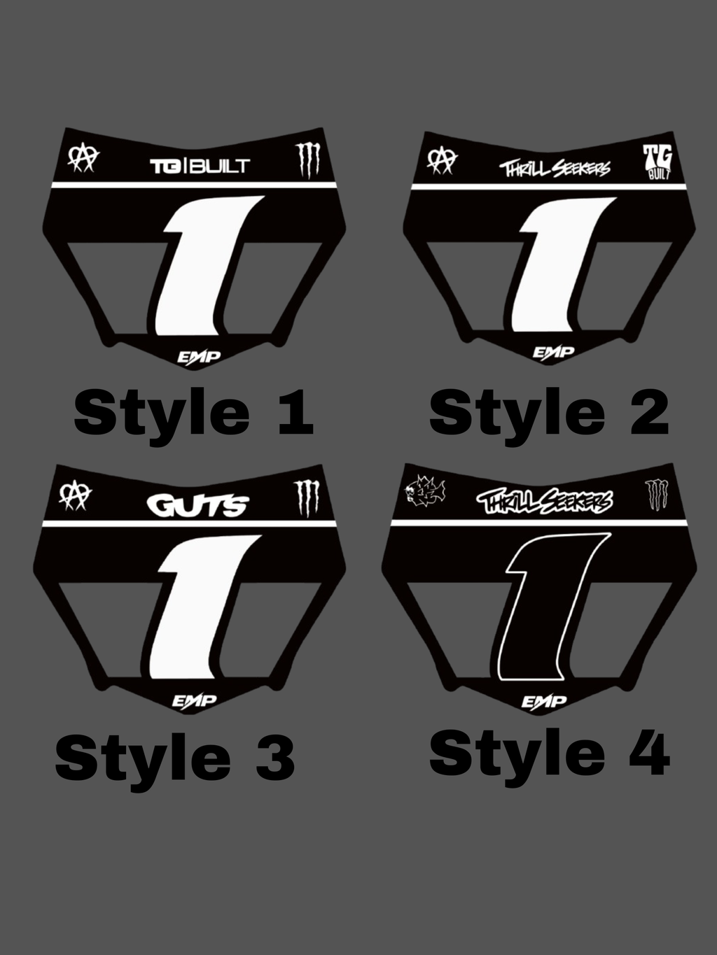 pre-designed vented motocutz plate